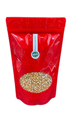 Hopser Food Fun Palomitas de hongos premium kinopopcorn, XL 1:46, Volumen de palomitas premium en bolsa resellable, Sin OGM 1 kg (Paquete de 1)