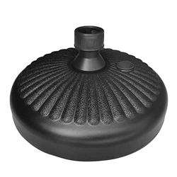 Lechnical Soporte de Poste de Paraguas Redondo Ultraligero, Soporte de Base de Paraguas rellenable con Arena de Agua para Poste de Paraguas de 35-38mm precio