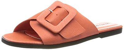 VERO MODA VMGINE Sandal, Sandalia Mujer, Coral Spiced, 39 EU