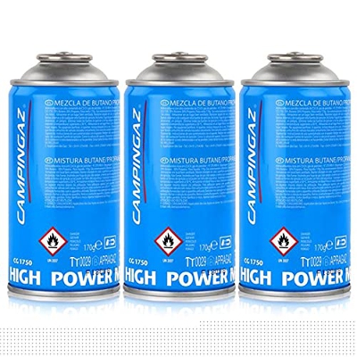 Campingaz CG1750 - Cartucho de gas (170 g, butano, 3 unidades)