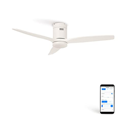 CREATE IKOHS WINDCALM DC STYLANCE - Ventilador de Techo Wifi, con Mando a Distancia, 3 Aspas, Potencia de 40W, Ultrasilencioso, 132 cm de Diametro, 6  precio