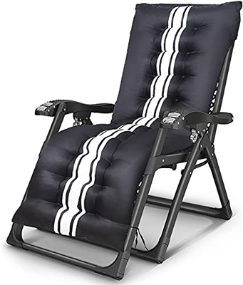 JYHZ Zero Gravity - Sillón reclinable plegable para exteriores, para interiores y exteriores, balcón, cómoda, silla perezosa, B (color: F)