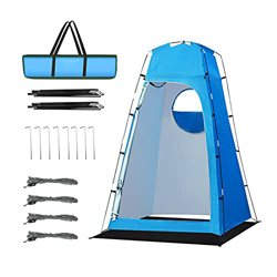 Carpa de Ducha de Privacidad Portátil, Tienda de Campaña Emergente, Impermeable Protección UV Tienda de Ducha Vestuario portátil WC para Exterior Camp características