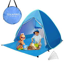 Pop Up Carpa de Playa, Camonti Carpa de día de Playa instantánea automática Anti-UV Parasol al Aire Libre Carpa de Camping al Aire Libre Refugio de Pl en oferta