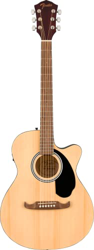 Fender FA-135CE Concert - Tabla para dedo, color marrón características