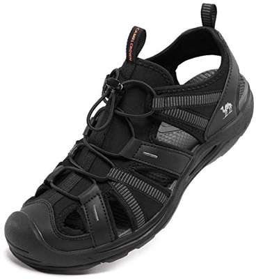 CAMEL CROWN Zapatos Sandalia Hombre Cerrada Verano Sandalia Senderismo Antideslizante Sandalias Deportivas 40-46EU