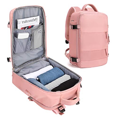 SZLX mochila de viaje para mujer, mochila de transporte, mochila de senderismo, mochila impermeable para deporte al aire libre, mochila informal para 