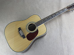 WANANNIGHT Guitarra electrica 12 Cuerdas De Guitarra Acústica Spruce Sólido Top Principiante Acústico Guitarra Eléctrica 41 Pulgadas Guitarra Popular  en oferta