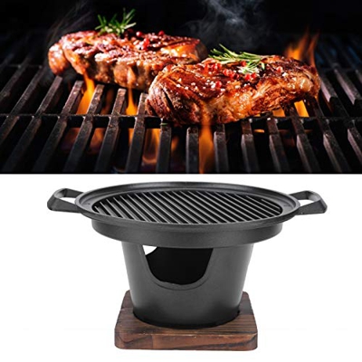 Parrilla de Barbacoa Estufa de Barbacoa, Mini Parrilla de Barbacoa Portátil sin Humo para el Hogar Estufa de Carbón Accesorios para Barbacoa 26x21x12.