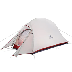 Naturehike Cloud up 1 Persona Carpa para Mochileros para Carpa de Cúpula Ligera para Acampar y Senderismo para 1 Hombre(Actualización Gris 20D) precio