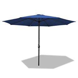 BMOT Sombrilla Ø300cm Parasole para Terraza Jardín Playa Balcón Piscina Patio ，Protector Solar UV40+，Azul en oferta