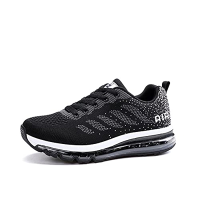 Zapatillas de Deporte Hombre Mujer Zapatos para Correr Aire Zapatillas de Running para Respirable Cómoda Gimnasio Zapatillas Casual Outdoor Calzado As