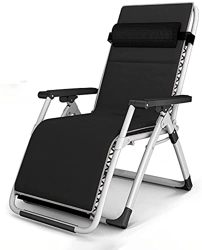 JYHZ Silla de jardín reclinable plegable con gravedad cero, silla de oficina, silla de playa, para jardín y camping al aire libre, D (color: C) características