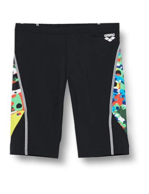 ARENA Bañador Jammer Camouflagejammer, Hombre, Black/Multi, 10/11 Años