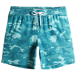 MaaMgic Bañador Hombre de Natación Estiramiento de 4 vías Secado Rápido Interior de Malla Traje de Baño Deportivos 4-Way Stretch，Camuflaje，XL precio