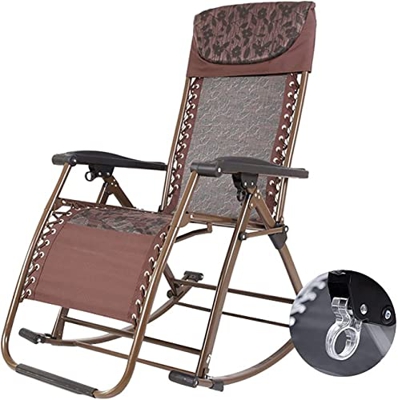 JYHZ Cajolg Zero Gravity Silla de exterior reclinable Silla plegable para balcón, hogar, ocio, para interiores, exteriores, playa, jardín, ocio, G (co