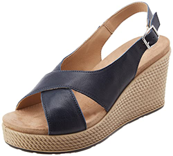 IGI&CO DTG 71691, Sandalias con cuña Mujer, Turquesa, 38 EU precio
