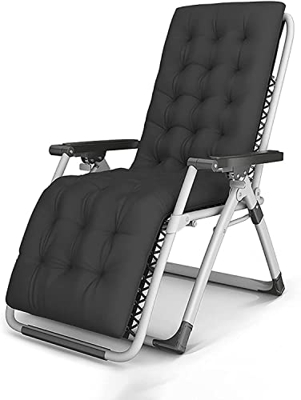JYHZ Cajolg Zero Gravity Silla de exterior reclinable Silla plegable para balcón, hogar, ocio, para interiores, exteriores, playa, jardín, ocio, G (co
