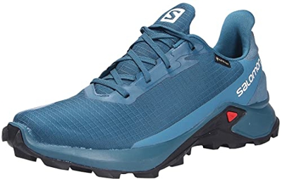 Salomon Alphacross 3 Gore-Tex (impermeable) Hombre Zapatos de trail running, Azul (Legion Blue/Mallard Blue/Night Sky), 42 EU