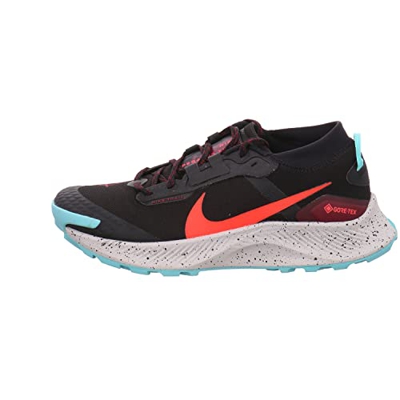 Nike Pegasus Trail 3 GTX, Zapatos para Correr Hombre, Black/Bright Crimson-Dark Beet, 43 EU