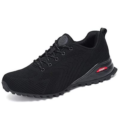 Dannto Zapatillas de Deporte Hombre Zapatos para Correr Aire Libre y Deporte Athletic Cordones Zapatillas De Running Trail Tenis Basket Respirable Gim