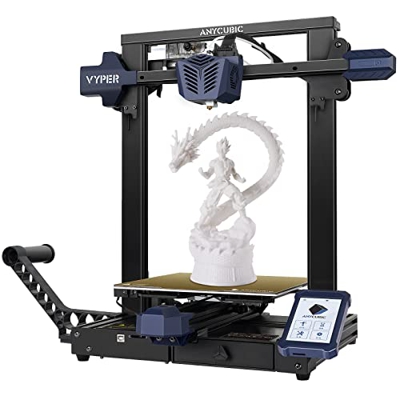 Impresora 3D ANYCUBIC Vyper, impresoras FDM rápidas de nivelación automática con Placa Base silenciosa, Plataforma magnética extraíble, tamaño de impr