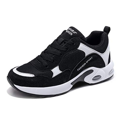 Padgene Zapatillas Mujer Antideslizante de Running Casual Transpirable Moda Ligero Zapatos Deportivos para Correr, Fitness, Gimnasio, Calzados para Co