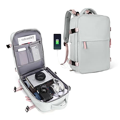 SZLX mochila de viaje para mujer, mochila de transporte, mochila de senderismo, mochila impermeable para deporte al aire libre, mochila informal para 