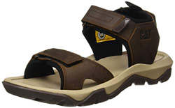 Cat Footwear Waylon, Sandalia Hombre, marrón, 43 EU en oferta
