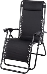 JYHZ Silla de gravedad cero reclinable silla plegable sillas de jardín sillas de playa para interior al aire libre playa jardín ocio precio