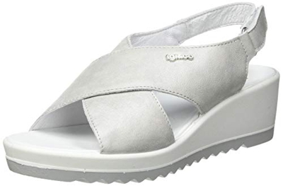 IGI&CO DCY 71630, Sandalias con cua Mujer, Gris, 40 EU
