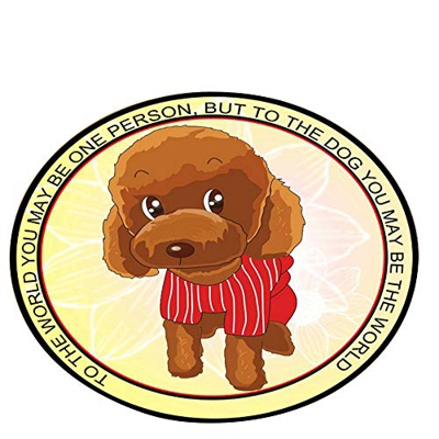 Alfombra para mascotas con estilo y hermoso mascota perro mascota gato almohadilla de dibujos animados antideslizante hogar y jardín cocina, comedor y