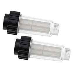 vhbw 2x Cartucho anti calcáreo compatible con Kärcher K 3.200, K 3.500 Garden, K 3.500 T250 limpiador vapor conexión agua/rosca ext. 3/4" en oferta