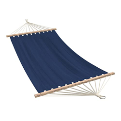 Ampel 24 - Hamaca Island 200 x 130 cm | Tela para Dos Personas | almohadillada | con travesaños | Carga máxima hasta 150 kg en oferta