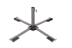 MaxxGarden – Pie de sombrilla plegable – 4 patas plegables – 86 x 86 x 30 cm en oferta