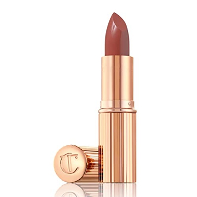 CHARLOTTE TILBURY PILLOW TALK K.I.S.S.I.N.G LIPSTICK PILLOW TALK INTENSO (Deep berry-rose pink hidratante rosa)