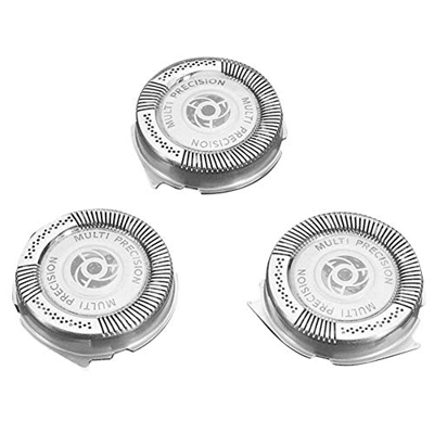 GCDN - 3 Cabezales de Recambio para afeitadoras Philips Serie 5000, Cuchillas de Afeitar para Barba de Repuesto para afeitadora de Serie 5000 SH50 / 5