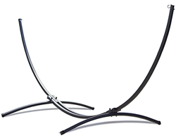 Potenza Indela - Estructura para hamacas (320 cm, 120 kg, estructura para hamacas, estructura de acero resistente a la intemperie (color grafito) en oferta