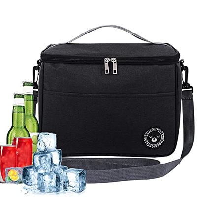 TOPPLAYER Térmica Plegable Bolso, Bolsa isotérmica Grande, Bolsa Nevera Playa Portatil, Bolsa Térmica Comida, Bolsa de Almuerzo Térmica Impermeable, B
