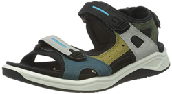 ECCO X-Trinsic, Sandalias Mujer, Verde Multicolor Fir Green, 38 EU precio