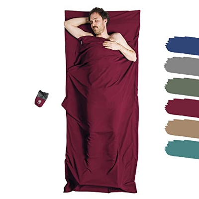 bahi Dora cabaña Saco de dormir para interior, microfibra,, saco de dormir Inlay, viaje saco de dormir. Ideal para hostels, cabañas y albergues, borgo