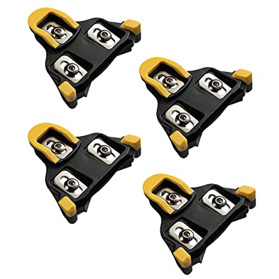 Everbeam Calas de precisión superligeras para Zapatillas de Ciclismo | Compatible con Pedales Tipo Shimano SPD-SL | para Ciclismo de Carretera, Carrer