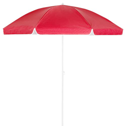 Kingsleeve Sombrilla Parasol Rojo 180cm con Altura Ajustable e inclinación Quitasol para Playa precio