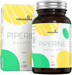 Pastillas para Adelgazar Muy Rapido* Magrifit Piperine | Quema Grasas Adelgazante Mujer y Hombre | Inhibidor de Apetito y Ansiedad | Quemagrasas Poten características