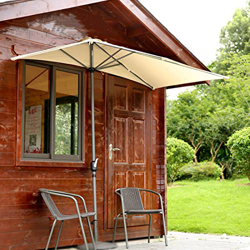 JYFZYTLL Sombrilla Jardín Parasol Terraza Toldos Exterior, con Manivela, Plegable/Impermeable/Protección UV, para Puerta, Ventana, Pantalla De Balcón, características