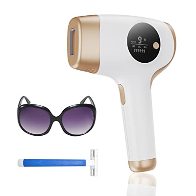 Depiladora Luz Pulsada IPL 999000 Flashes Depilacion Permanente Sin Dolor Sistemas de Depilacin Dispositivo Profesionalpara Piernas Cara Cuerpo Bikini