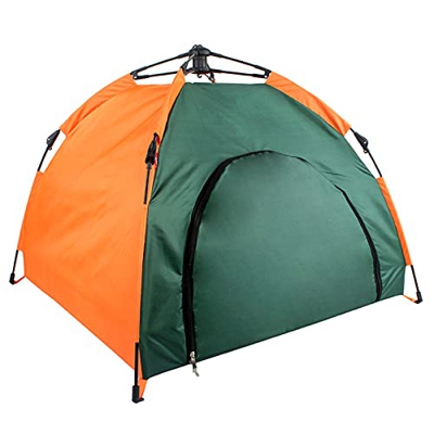 Tienda para mascotas Tiendas de perro automática portátil plegable perrera interior al aire libre camping impermeable protector solar portátil gato pe
