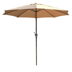 L-HXXS87 Sombrilla, Sombrilla Parasol para Jardín, Resistente Al Agua Y A Los Rayos UV, con 8 Varillas, para Terraza, Jardín, Playa, Balcón, Piscina,  características