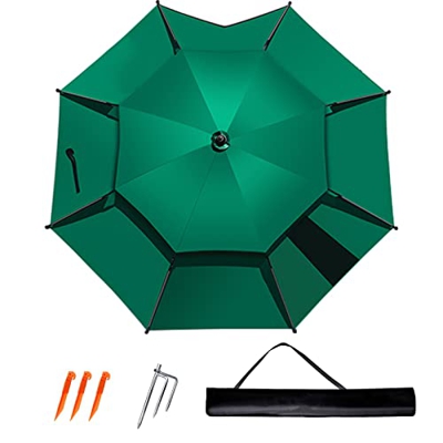 WX-7WXFC Sombrilla De Pesca 2.0m/2.2m/2.4m,Sombrillas Playa con Función De Inclinación Altura Regulable Sombrilla Parasol para Jardín,para Terraza, Ja