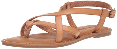 Amazon Essentials Shogun Casual Strappy Sandal Sandalia con Pulsera, Natural, 44 EU